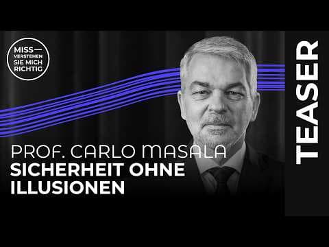 Prof. Carlo Masala bei MISSVERSTEHEN SIE MICH RICHTIG