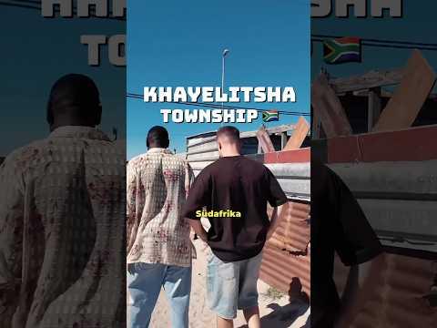 Unterwegs in Khayelitsha - größtes und gefährlichstes Township in SA #shorts