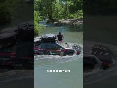 Crossing water in a SVX