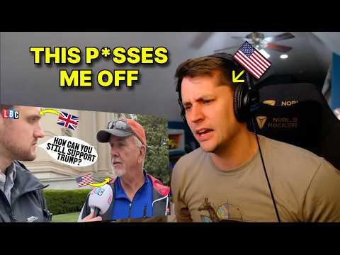 American reacts to Brit Interviews US Voters Who Still Support Trump