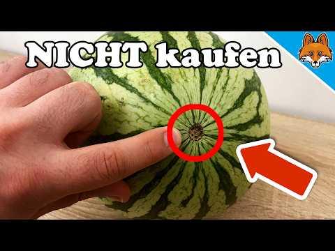 Wie du IMMER die PERFEKTE Wassermelone findest💥(Süß & Saftig)🤯