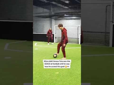 N3on didn't know Tota was this GOOD at football until he saw how he scored this goal 😳👀 #n3on #tota