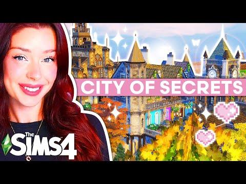A City in The Sims 4 But Each Building Has a SECRET