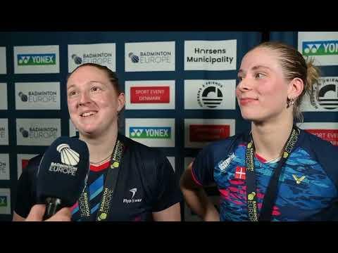 Last ever International match for Maiken Fruergaard - It ends with a well deserved silver medal.