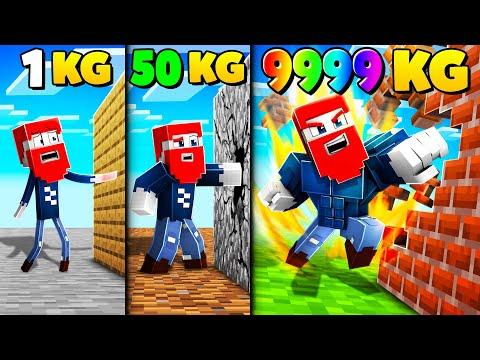 ICH WERDE JEDE MINUTE STÄRKER in MINECRAFT