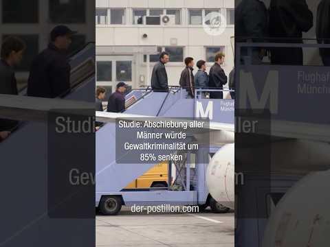 Studie: Abschiebung aller Männer würde Gewaltkriminalität um 85% senken