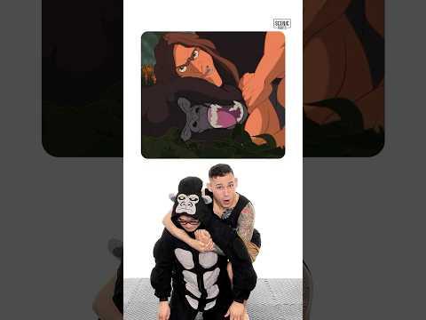 How to Survive a Silverback Gorilla like Tarzan? #shorts