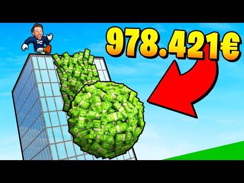 Rolle GELD ein HOCHHAUS runter in Roblox Hochhaus Simulator