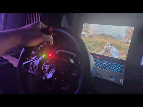 when the gaming mouse breaks (STALKER with steering wheel)