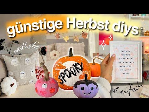 HERBST DIY'S 🍂🍁 aesthetic herbst deko selber basteln - Cali Kessy