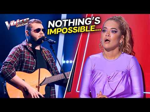 Blind Singer Stuns All 4 Coaches with an Emotional Cher Cover | The Voice