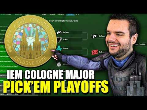 Wer holt sich das Major ? 😁 IEM COLOGNE 2026 - PLAYOFFS - Meine Pick’Em Prediction