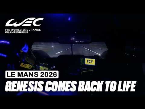 Onboard as Genesis Comes Back to Life on the Mulsanne Straight | 24 Hours of Le Mans 2026 | FIA WEC