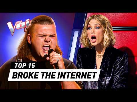 Blind Auditions That BROKE THE INTERNET!