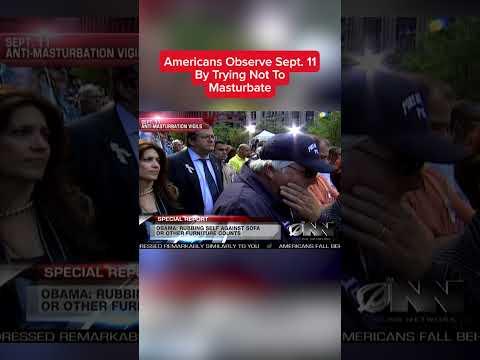 Americans Observing 9/11 By Trying Not To Masturbate