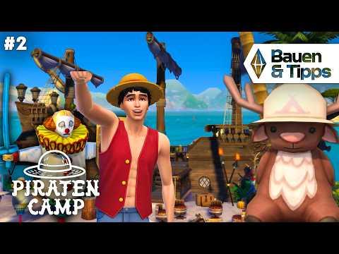 Abenteuer Ausflugsziel 🏴‍☠️  Piratenschiff in Die Sims 4 bauen 💚 Let's Build #2 (deutsch)