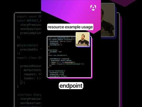 Resource usage in #angular with #genkit