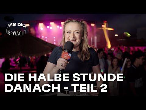 Konzert, Kompliz*innen, Kasten Bier: Frontrow-Interviews nach “Lass dich überwachen!”