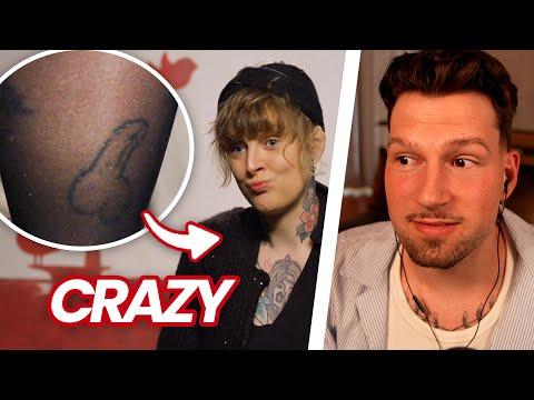 JA, SIE HAT SICH EINEN P3N!S TÄTTOWIERT! 😬 First Dates 💔
