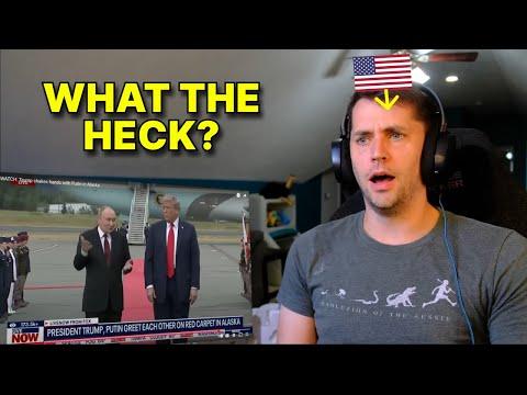 American reacts to PUTIN AND TRUMP MEET