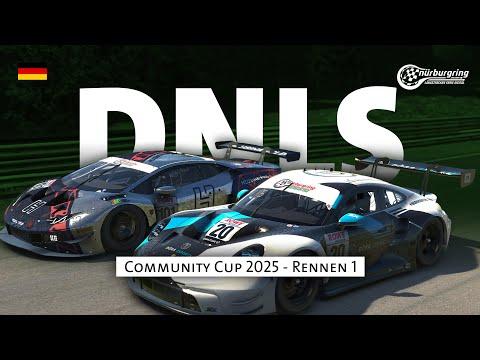 🇩🇪 LIVE: Digitale Nürburgring Langstrecken-Serie Community Cup, Rennen 1