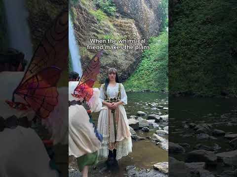 It’s baddies at the babbling brook day  w/ @BukkitBrown #renfaire #fae