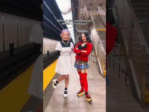 Nana and Hachi w/ Azulette Cosplay #viviennewestwood #nycc