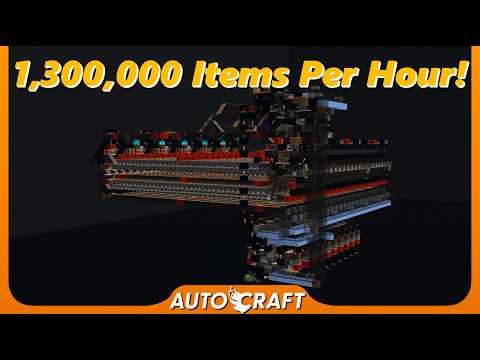 Insanely Fast 3456 Furnace Array! (AutoCraft ep.151)