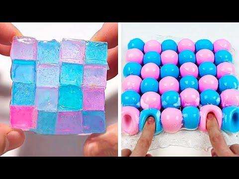 12 Hours Of Oddly Satisfying Slime ASMR - Relaxing When Stressed Or Sleepy