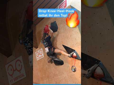 Auf diesen Move ist nur ARINA JURCENKO gekommen 💪🏻 | BOULDER BUNDESLIGA #climbing
