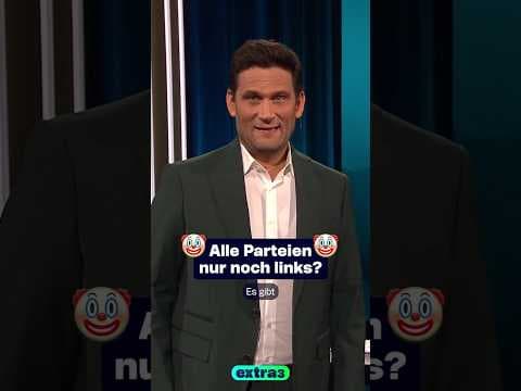 Nur noch linke Politik?! #Shorts #extra3