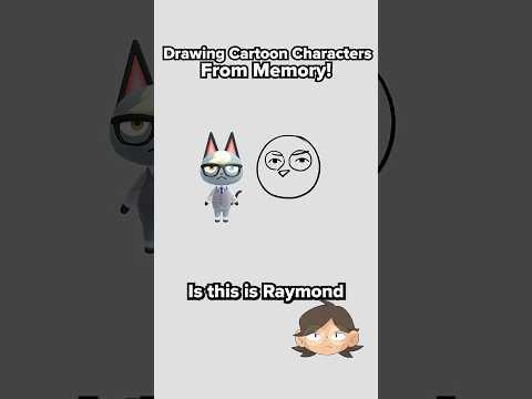 Drawing Cartoon Characters from Memory #art #drawing #cartoon #character #memory #funny