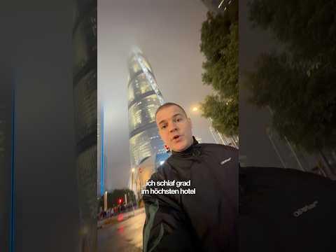 Das höchste Hotel der Welt (J Hotel Shanghai) #shorts