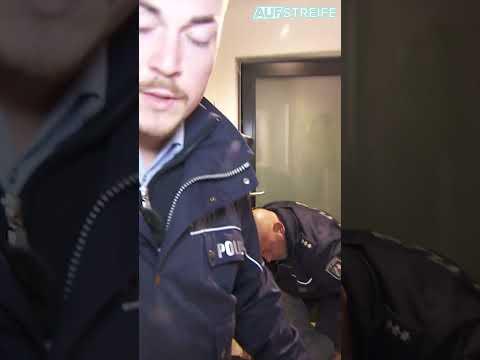 Flucht geht schief! #aufstreife #polizei #crime #sat1
