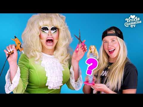 Trixie and ANNA CAMP Get Red Carpet Ready - With Dolls!