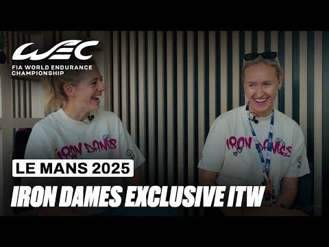 Exclusive Interview with The Iron Dames After Gatting's Injury | 24 Hours of Le Mans 2025 | FIA WEC