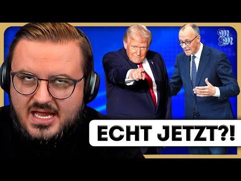 🗞️ NEWS: So komisch ist Merz Strategie für Trump