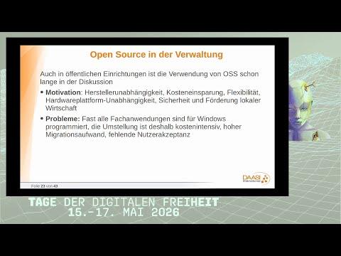 TDF 2026 - Digitale Freiheit in Europa und was Trump damit zu tun hat