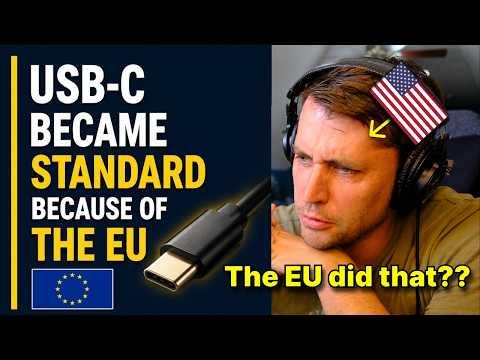 American reacts to 8 Ways the EU Made Life Better For the Whole World