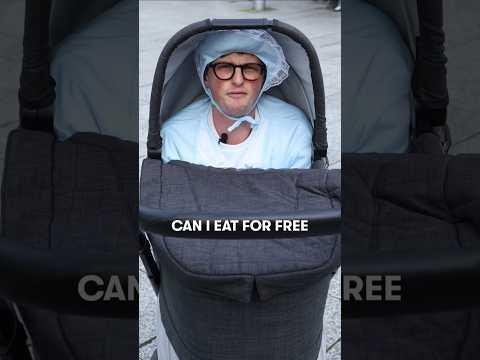 can i eat for free dressed as a baby?