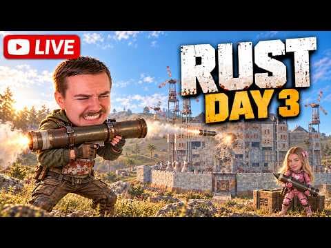 LIVE - The Rust Legend Day 3 - Becoming Unstoppable🔥
