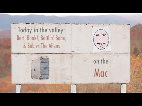 Bert, Bonk!, Battlin’ Babe, & Bob vs The Aliens (Mac) | The Video Game Valley