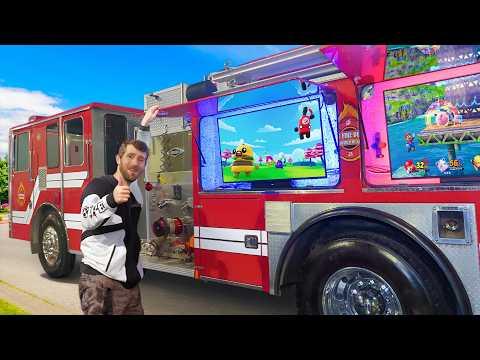 We Built the ULTIMATE Gaming Fire Truck