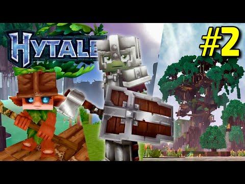 Exploring Hostile Lands in HYTALE! - Hytale Ep.2
