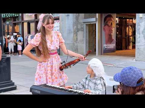 Is This the next J.S. Bach on the street?! 5-Year-Old “Little Bach” plays Prelude in C Major