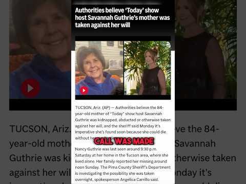 Nancy Guthrie missing