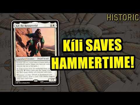 Kíli Makes Hammertime Consistent and Broken! | Historic BO3 | MTG Arena