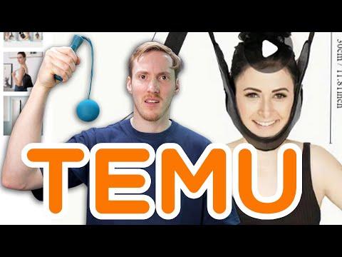 Eine SCHANDE - TEMU Fitness Geräte
https://youtu.be/4_4k2HrwuVA