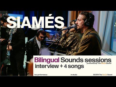 SIAMES Live Session + Interview at Los Angeles, California, is already available on Youtube! 


4 Songs from our latest album Melodramatic plus at ‪@TheSoCalSound‬ Radio Station with Byron Gonzales ✨

https://youtu.be/Dvj24ZnEtvA?si=Q4yOO...