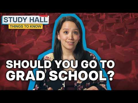 If you’re a life-long learner or dream of adding some fun extra letters to your name, you have probably considered going to grad school! Here are six things to know about applying, getting in, and scoring that grad degree. https://youtu.be/L69kEc2dZAM?si=0S37D...